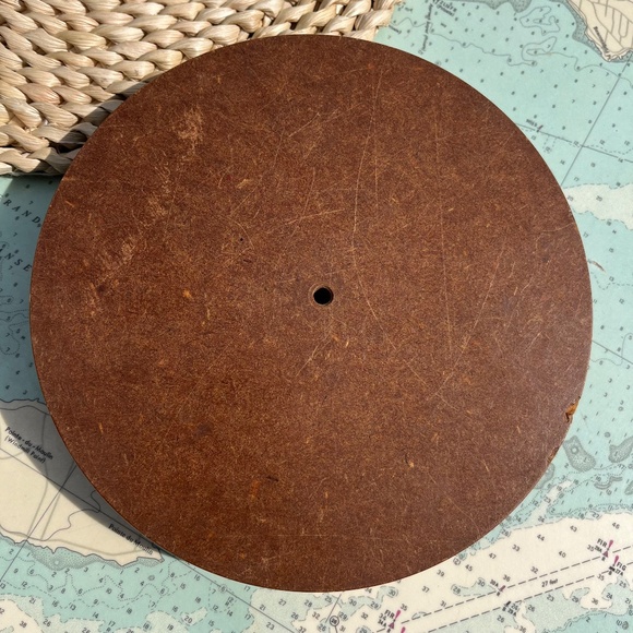 Vintage Three Lane Circular Cribbage Board - Picture 5 of 5